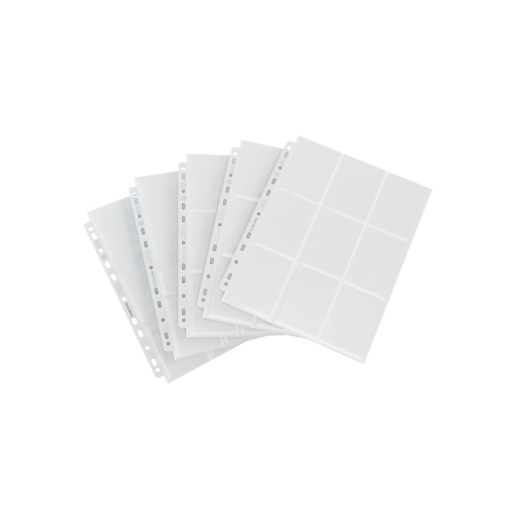 18-Pocket Pages: Side-Loading, White (50 Pages)