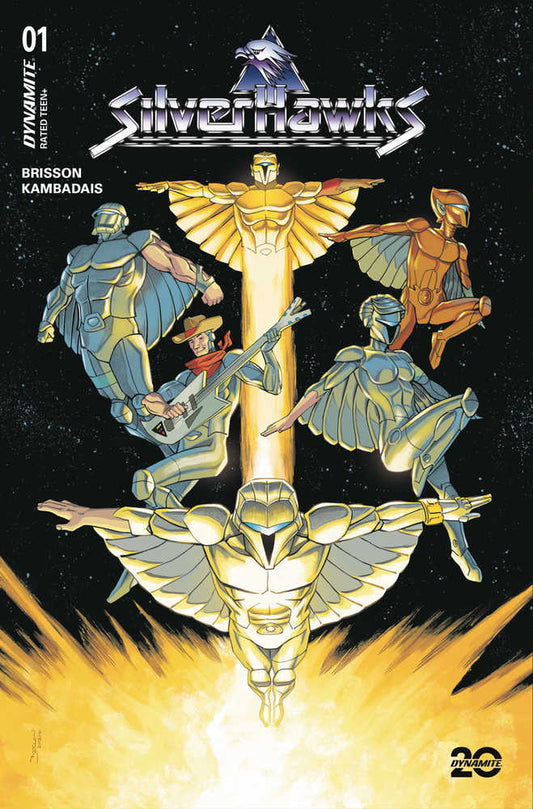 Silverhawks #1 Cover E Shalvey - The Fourth Place