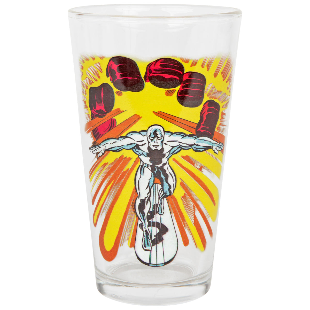 Silver Surfer Toon Tumbler Pint Glass