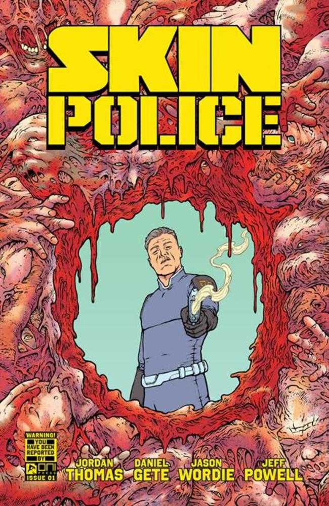 Skin Police #1 (Of 4) Cover A Daniel Gete Jason Wordie (Mature) - The Fourth Place