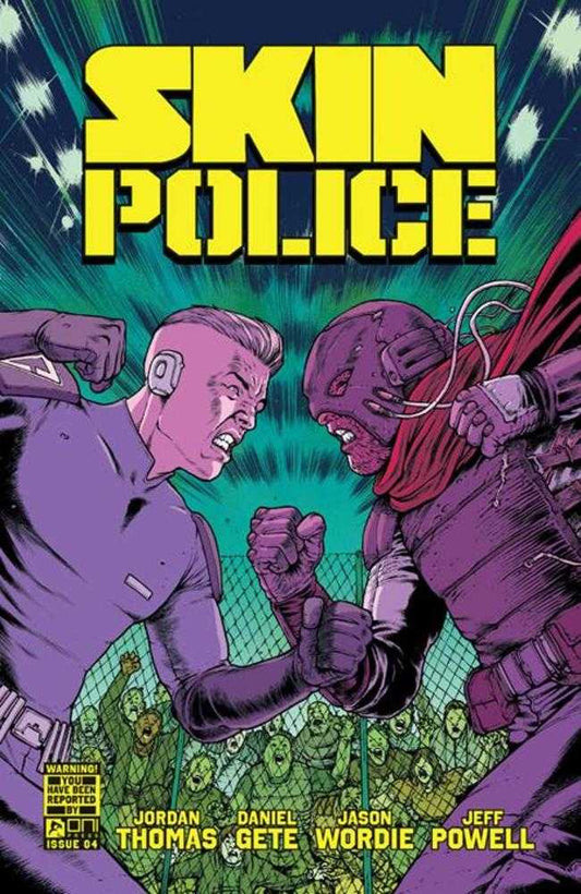 Skin Police #4 (Of 4) Cover A Daniel Gete & Jason Wordie - The Fourth Place
