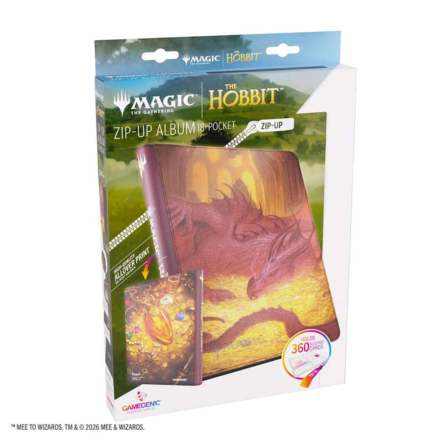 Smaug's Mox Amber - The Hobbit Album: MTG 18-Pocket Zip-Up