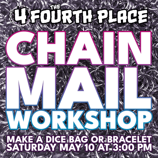 Small Chainmail Dice Bag Kit (Use our Pliers) - The Fourth Place
