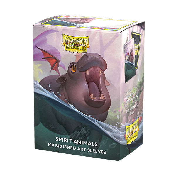 Dragon Shield Sleeves: Standard- Brushed 'Spirit Animals- "The Snortle" Art (100 ct.)