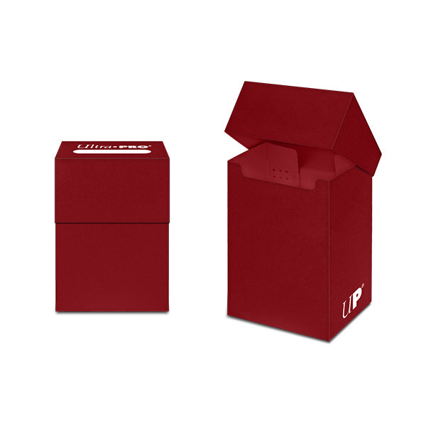 Ultra PRO Solid Color DECK BOX - Red