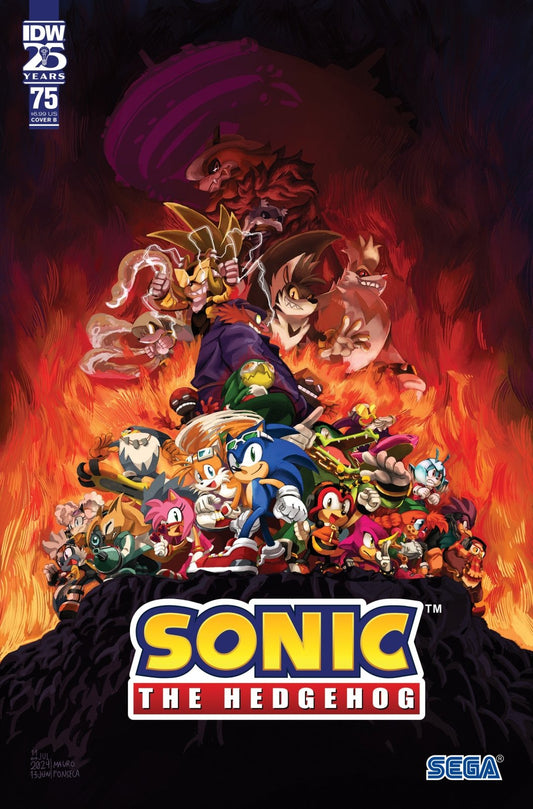 Sonic The Hedgehog #75 Variant B (Fonseca) - The Fourth Place