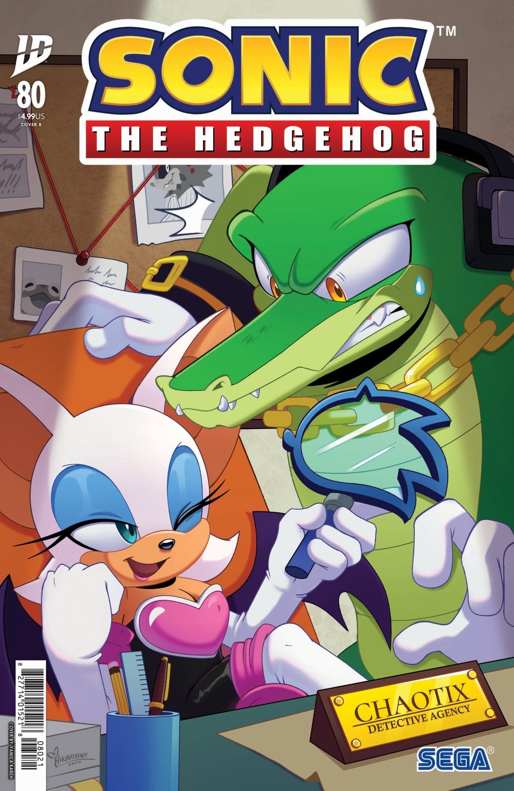 Sonic The Hedgehog 80 Variant B (Kareh) - The Fourth Place