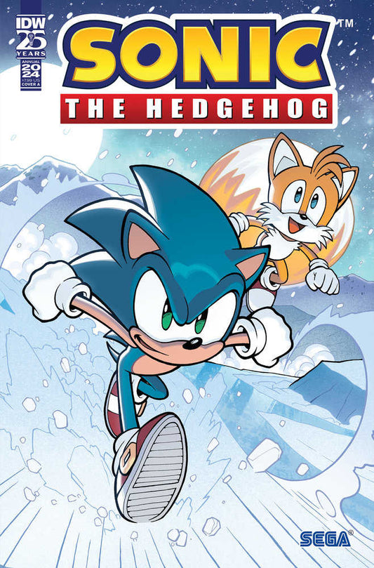 Sonic The Hedgehog Annual 2024 One Shot Cover A Lawrence - The Fourth Place