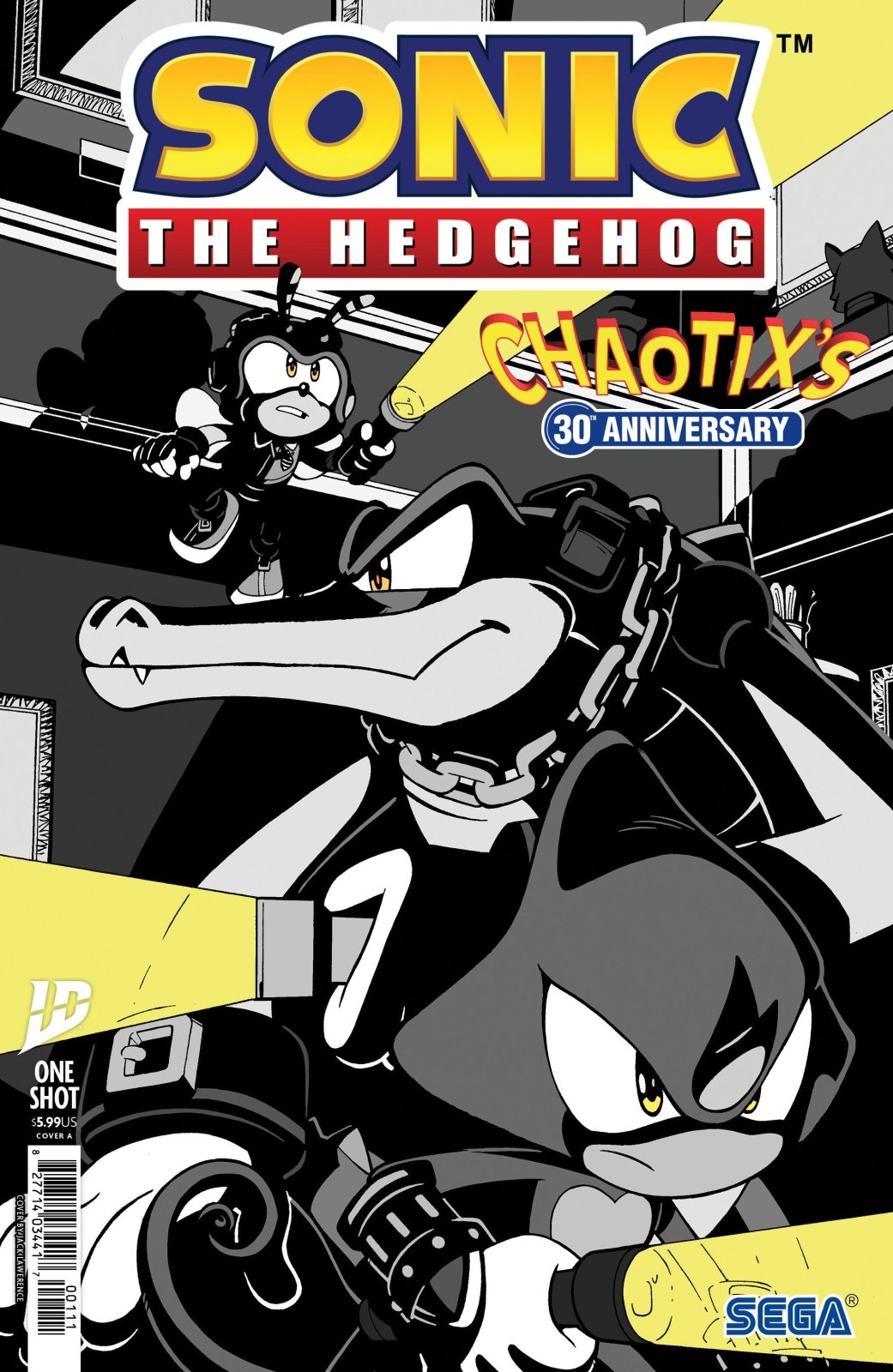 Sonic The Hedgehog: Chaotix's 30th Anniversary Special Cover A (Lawrence) - The Fourth Place