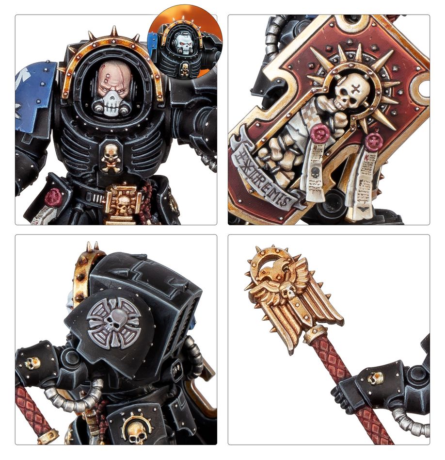 Space Marines: Chaplain in Terminator Armour - The Fourth Place