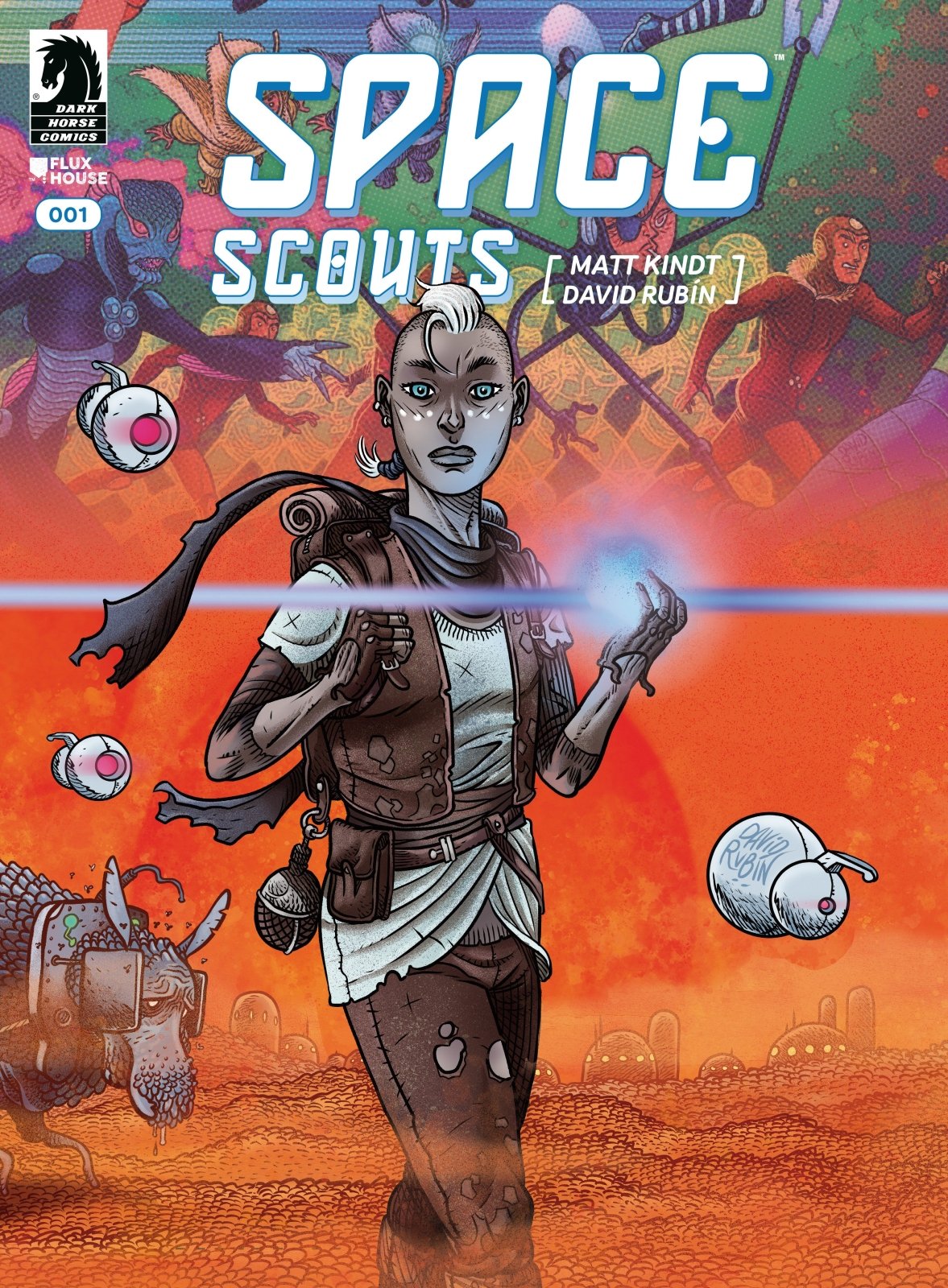 Space Scouts 1 (Cover A) (David Rubin) - The Fourth Place