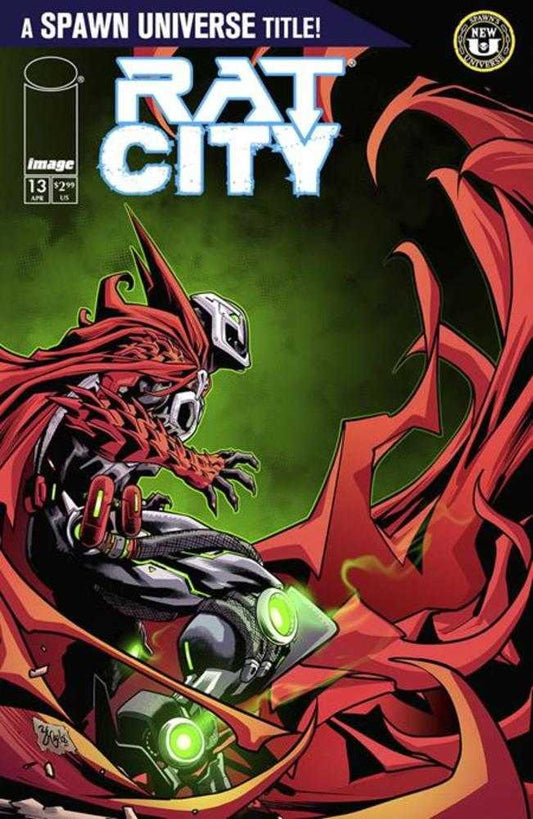 Spawn Rat City 13 Cover A Ze Carlos - The Fourth Place