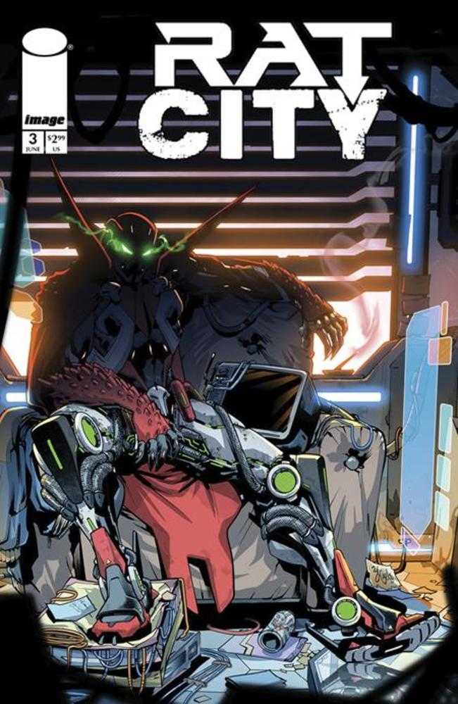 Spawn Rat City #3 Cover A Ze Carlos - The Fourth Place