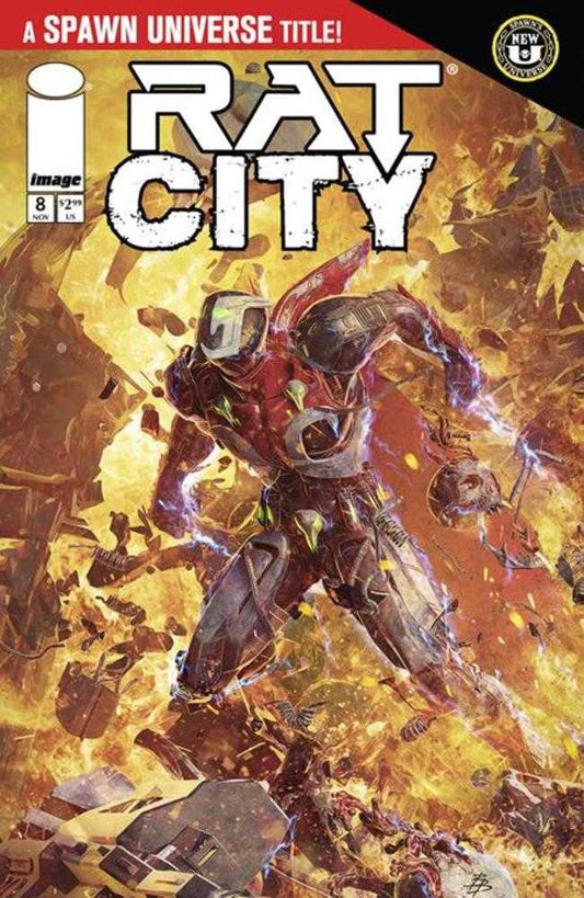 Spawn Rat City #8 Cover A Bjorn Barends - The Fourth Place