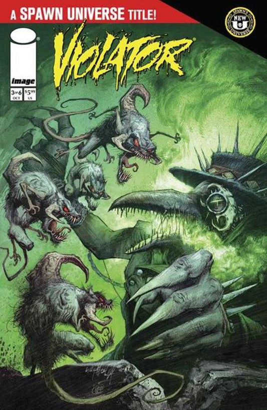 Spawn Violator #3 (Of 6) Cover A Jonathan Wayshak - The Fourth Place