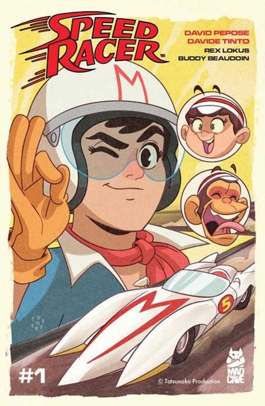 Speed Racer 1 Cover B Sean Galloway Retro Manga Variant - The Fourth Place