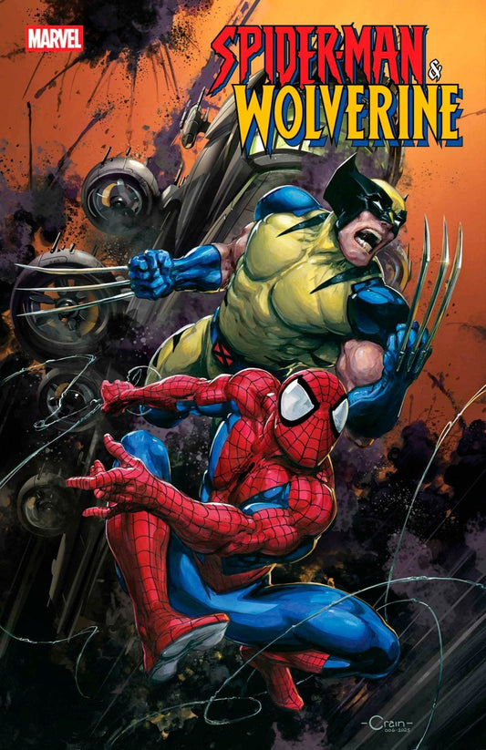 Spider - Man & Wolverine 1 Clayton Crain Variant - The Fourth Place