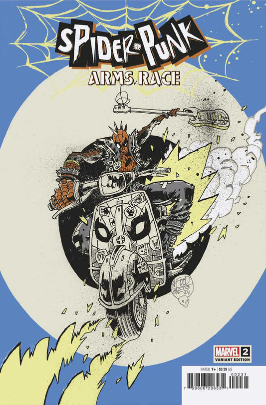 Spider-Punk: Arms Race #2 Jim Mahfood Variant - The Fourth Place