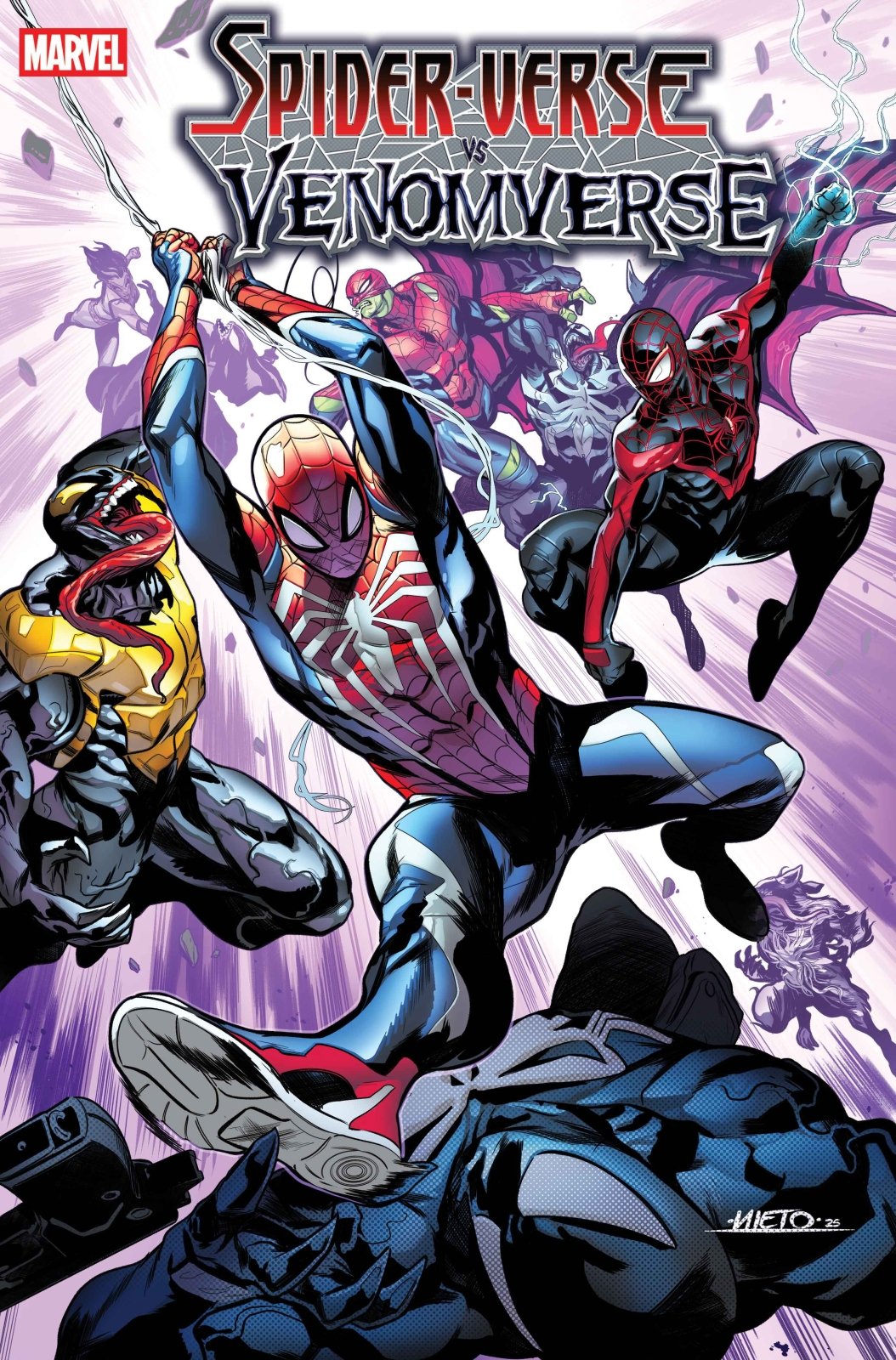 Spider Verse vs. Venomverse 5 Carlos Nieto Variant - The Fourth Place