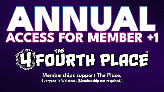 Standard Membership with +1 (Annual) - The Fourth Place