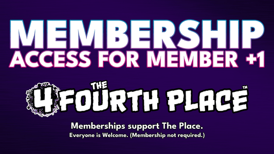 Standard Membership with +1 (Monthly) - The Fourth Place