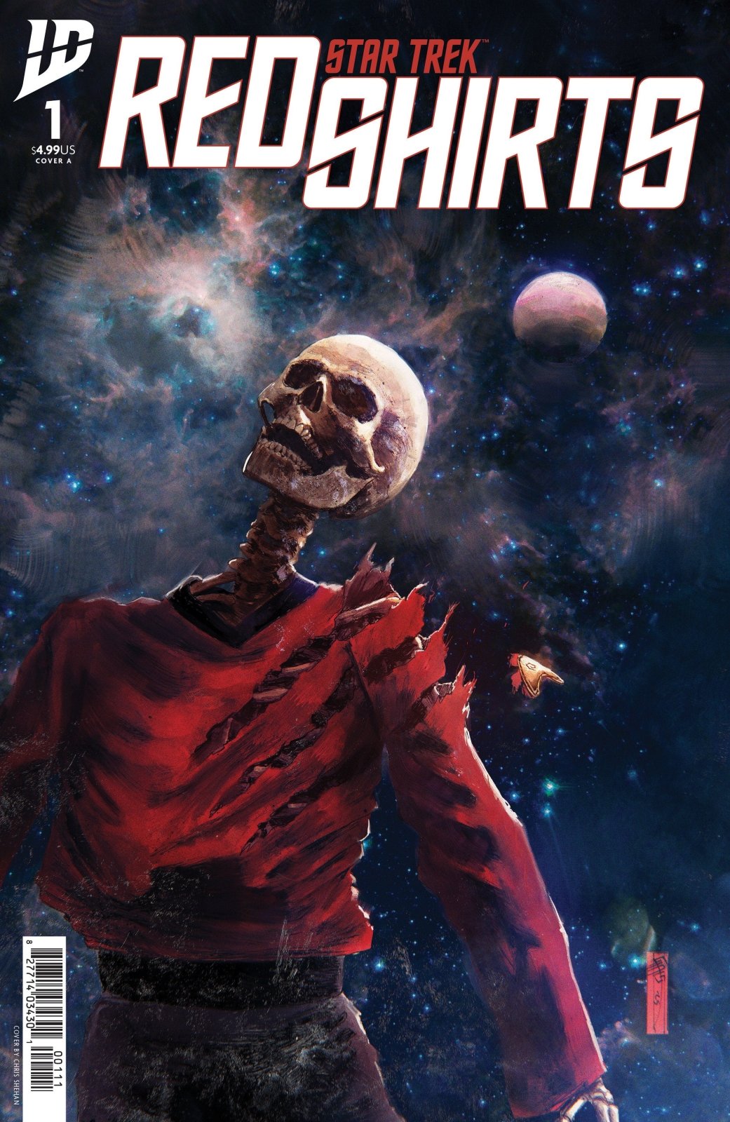 Star Trek: Red Shirts 1 Cover A (Shehan) - The Fourth Place