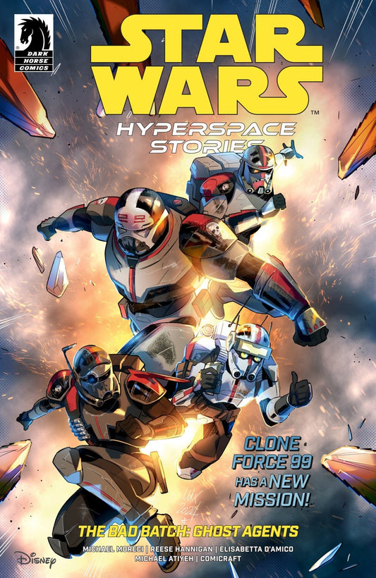 Star Wars Bad Batch Ghost Agents #1 Cover A Favoccia - The Fourth Place