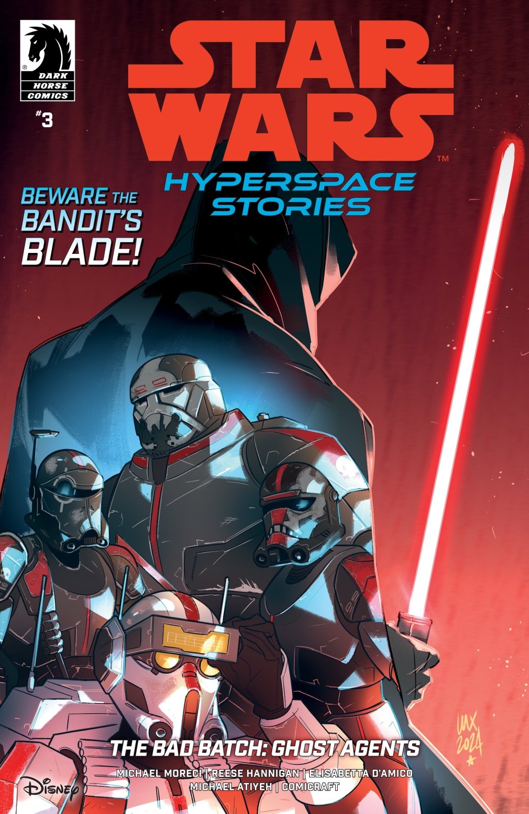 Star Wars Bad Batch Ghost Agents 3 Cover A Favoccia - The Fourth Place