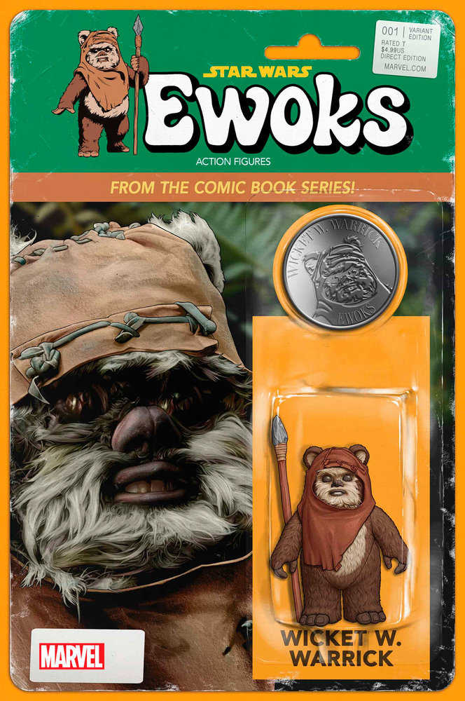 Star Wars: Ewoks #1 John Tyler Christopher Action Figure Variant - The Fourth Place