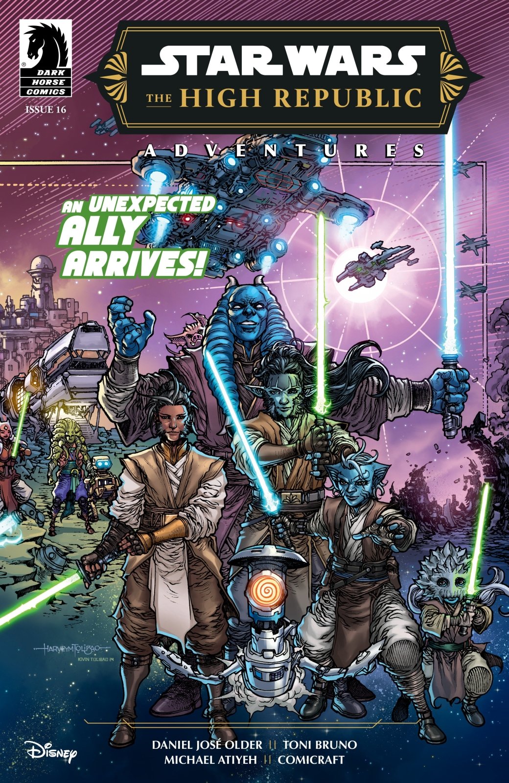 Star Wars High Republic Adventures Phase III 16 Cover A Tolib - The Fourth Place