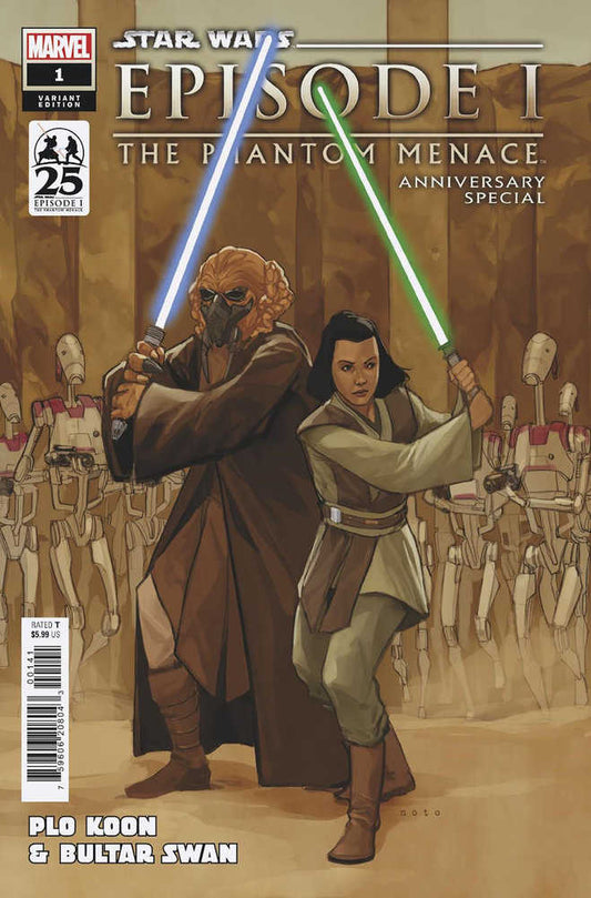 Star Wars: Phantom Menace 25th Anniversary Special #1 Phil Noto Plo Koon & Bulta R Swan Master & Apprentice Variant - The Fourth Place