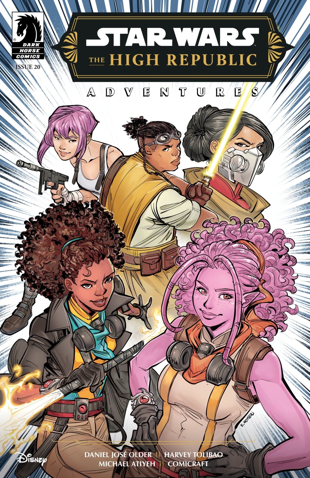 Star Wars: The High Republic Adventures Phase III 20 (Cover A) (Elisa Romboli) - The Fourth Place