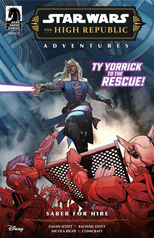 Star Wars: The High Republic Adventures--Saber For Hire #2 (Cover A) (Rachael Stott) - The Fourth Place