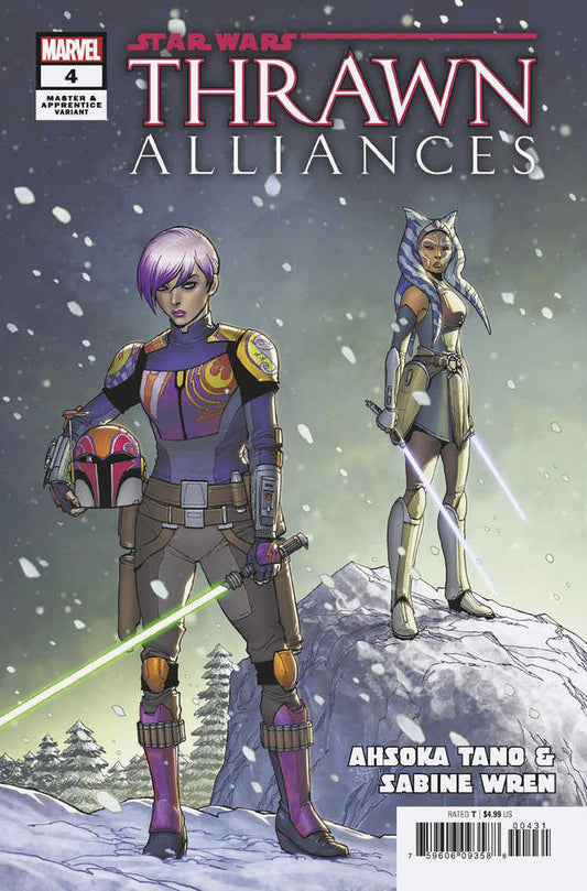 Star Wars: Thrawn Alliances #4 Giuseppe Camuncoli Ahsoka Tano & Sabine Wren Master & Apprentice Variant - The Fourth Place