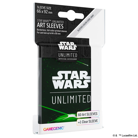 Star Wars: Unlimited Art Sleeves - Card Back Green - The Fourth Place