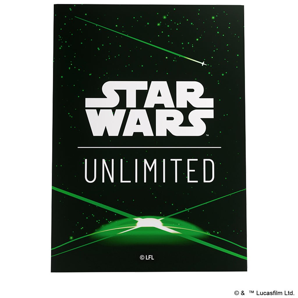 Star Wars: Unlimited Art Sleeves - Card Back Green - The Fourth Place