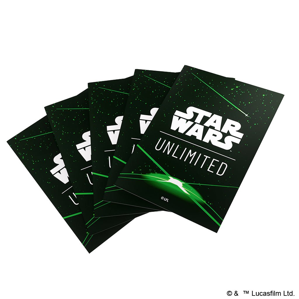 Star Wars: Unlimited Art Sleeves - Card Back Green - The Fourth Place