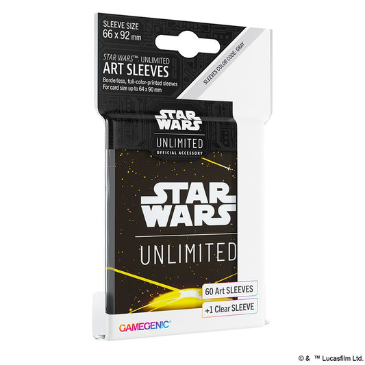 Star Wars: Unlimited Art Sleeves - Card Back Yellow - The Fourth Place