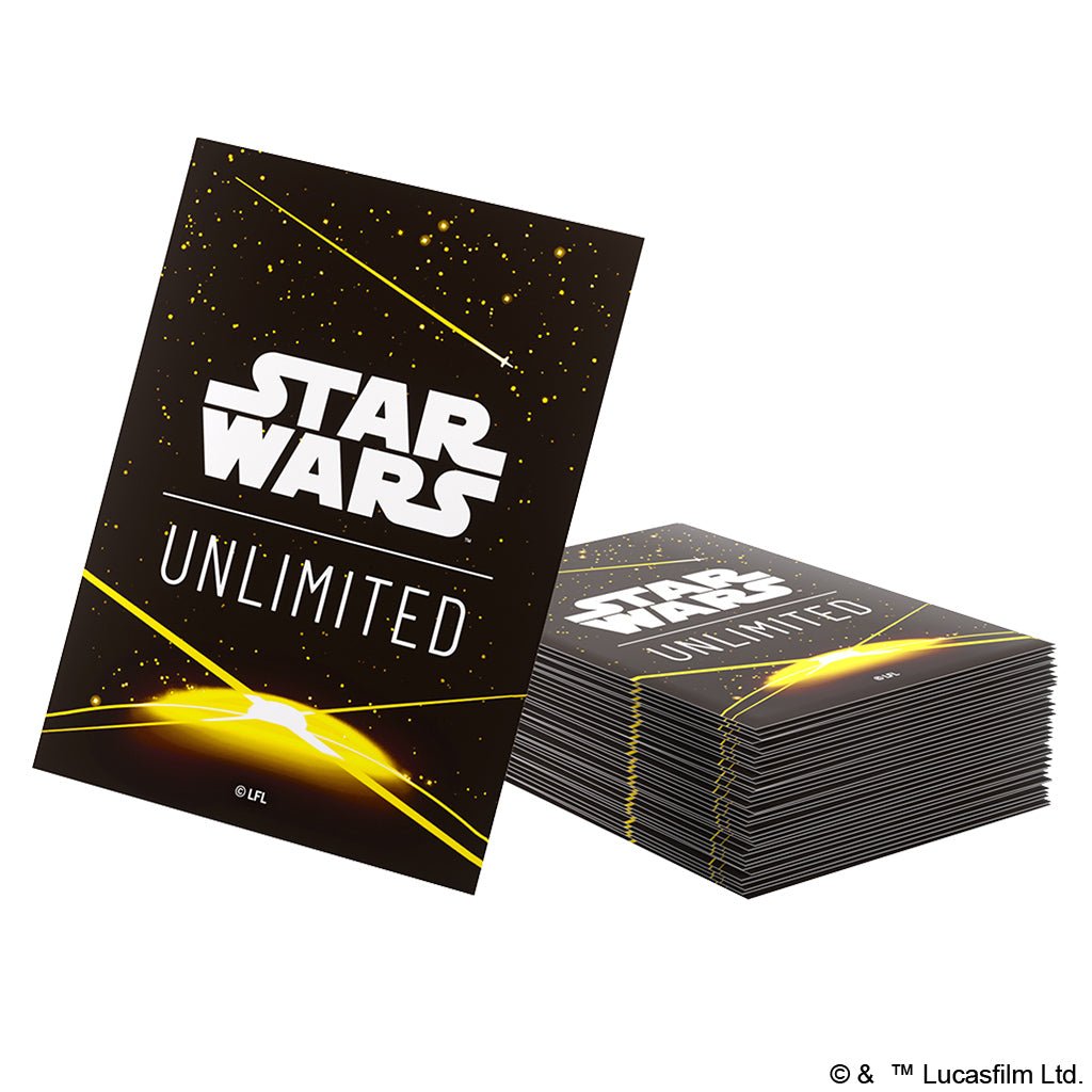 Star Wars: Unlimited Art Sleeves - Card Back Yellow - The Fourth Place