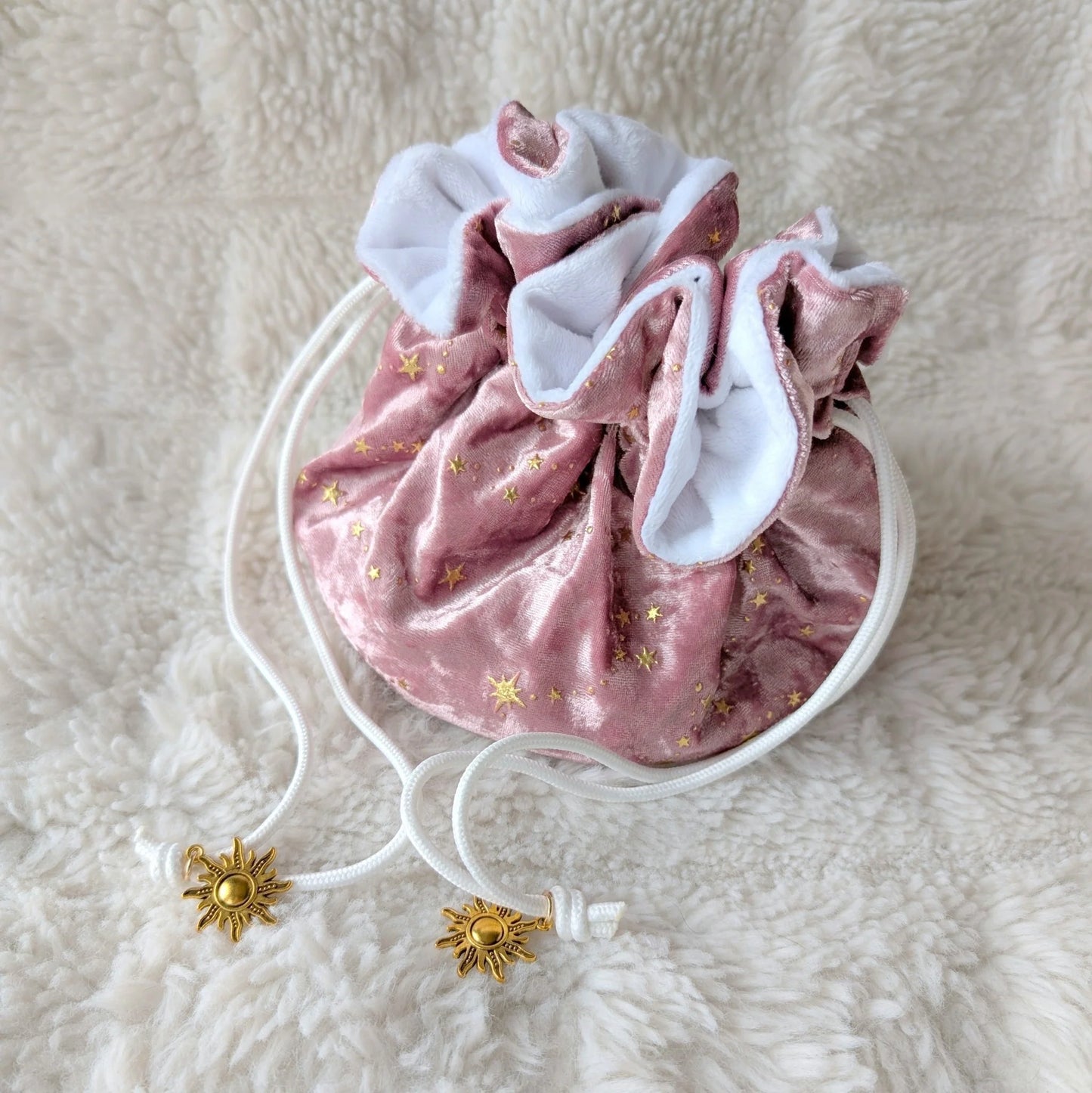 Starlit Rose Dice Bag