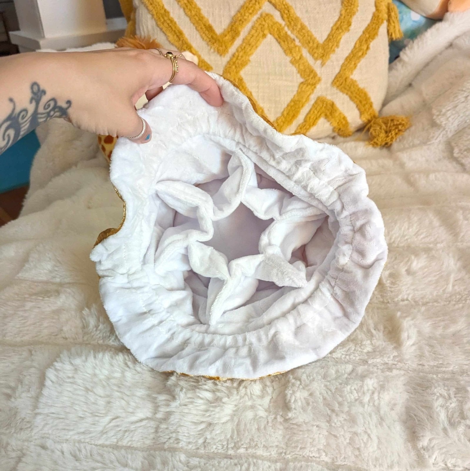 Starry Gold Dice Bag - The Fourth Place