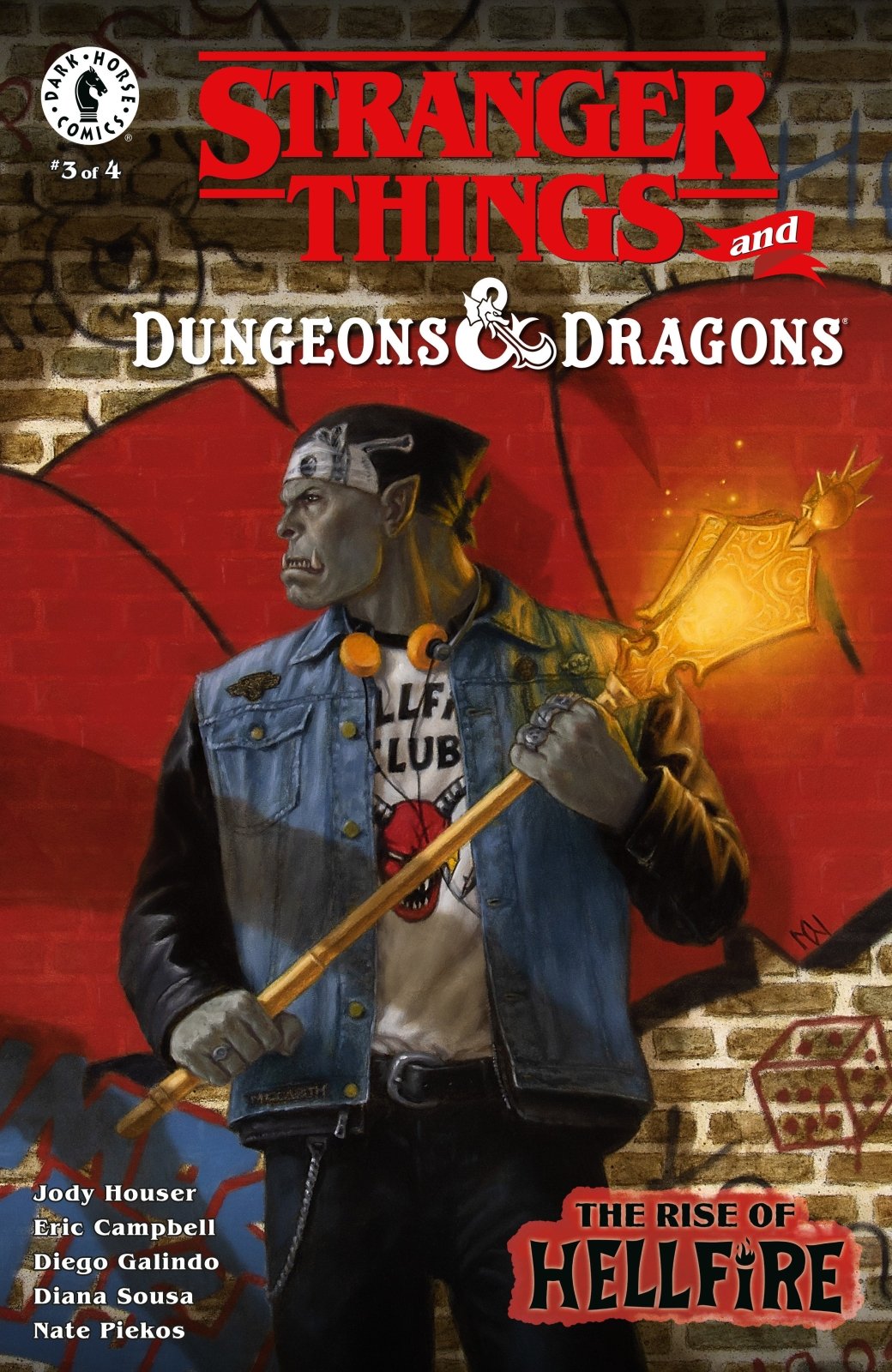 Stranger Things And Dungeons & Dragons: The Rise Of Hellfire 3 (Cover A) (Myles Wohl) - The Fourth Place