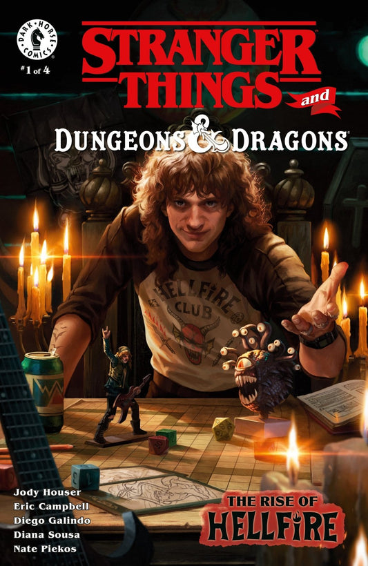 Stranger Things Dungeons & Dragons Rise Of Hellfire #1 Cover A Villanueve - The Fourth Place
