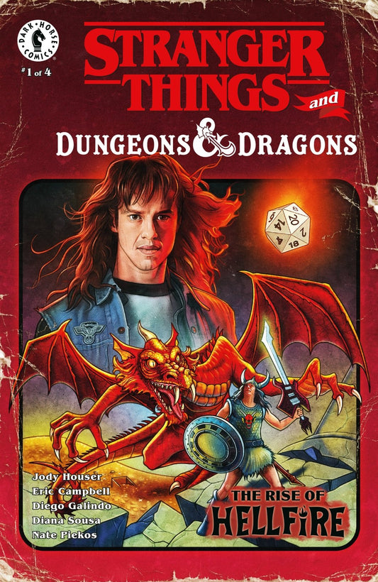 Stranger Things Dungeons & Dragons Rise Of Hellfire #1 Cover B Lambert - The Fourth Place