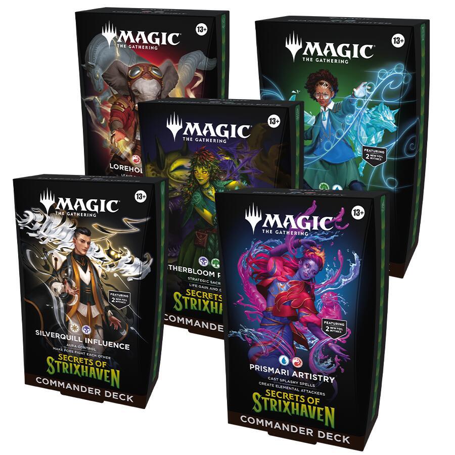 Secrets of Strixhaven - Commander Decks (Set of 5)