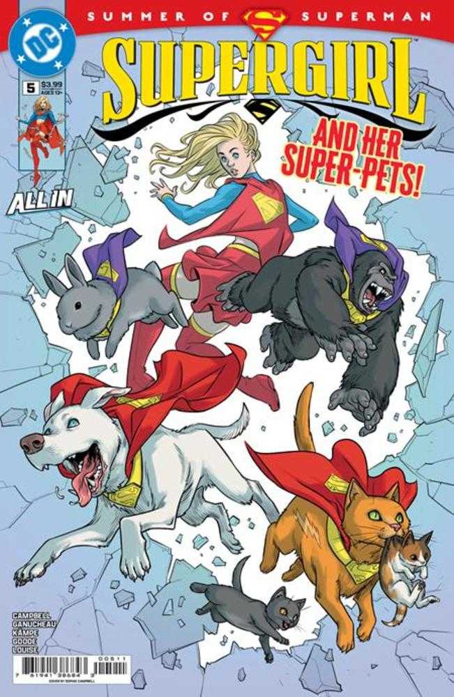Supergirl 5 Cover A Sophie Campbell - The Fourth Place