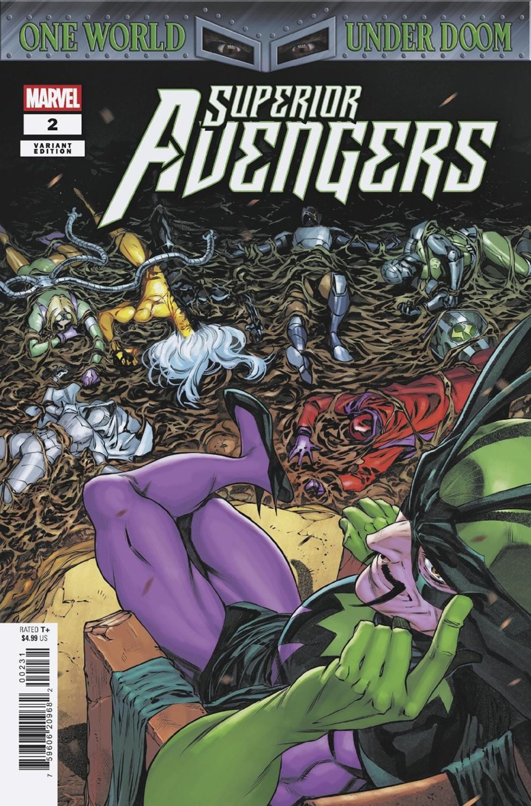Superior Avengers 2 Iban Coello Variant [Doom] - The Fourth Place