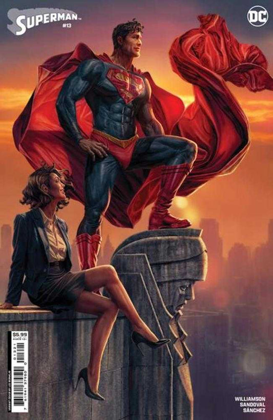 Superman #13 Cover B Lee Bermejo Card Stock Variant (House Of Brainiac) - The Fourth Place