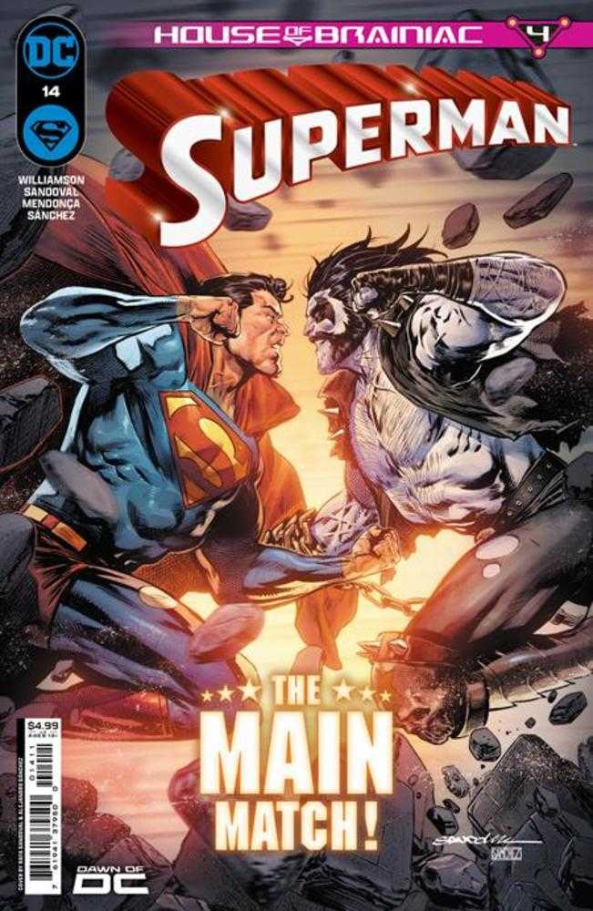 Superman #14 Cover A Rafa Sandoval (House Of Brainiac) - The Fourth Place