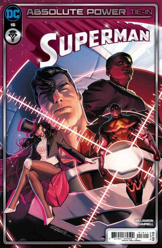 Superman #16 Cover A Jamal Campbell (Absolute Power) - The Fourth Place